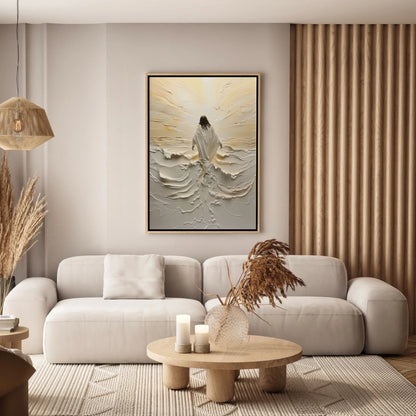 Jesus Walking on Water I - Canvas