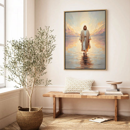 Jesus Walking on Water III - Canvas