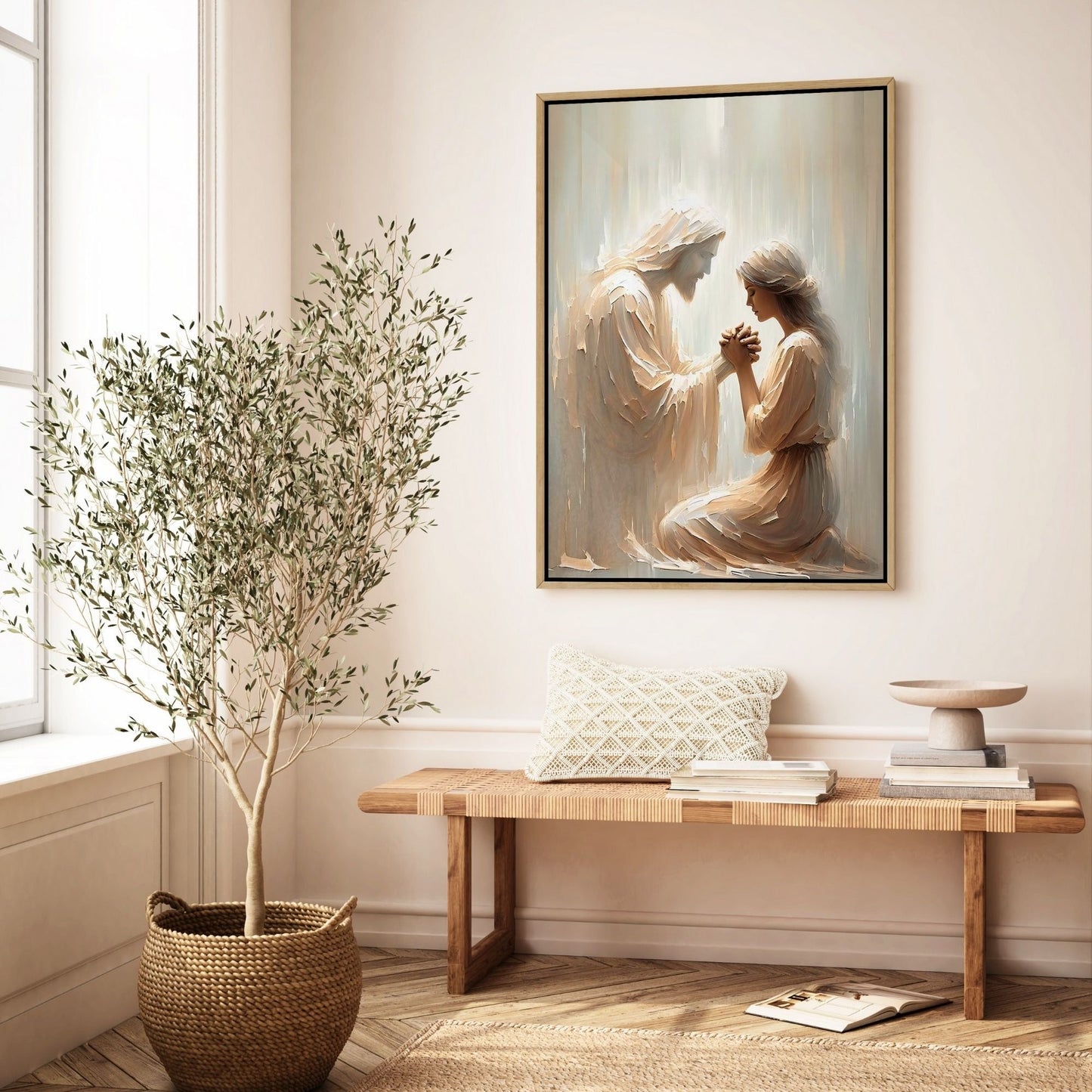 Held by Christ - Canvas