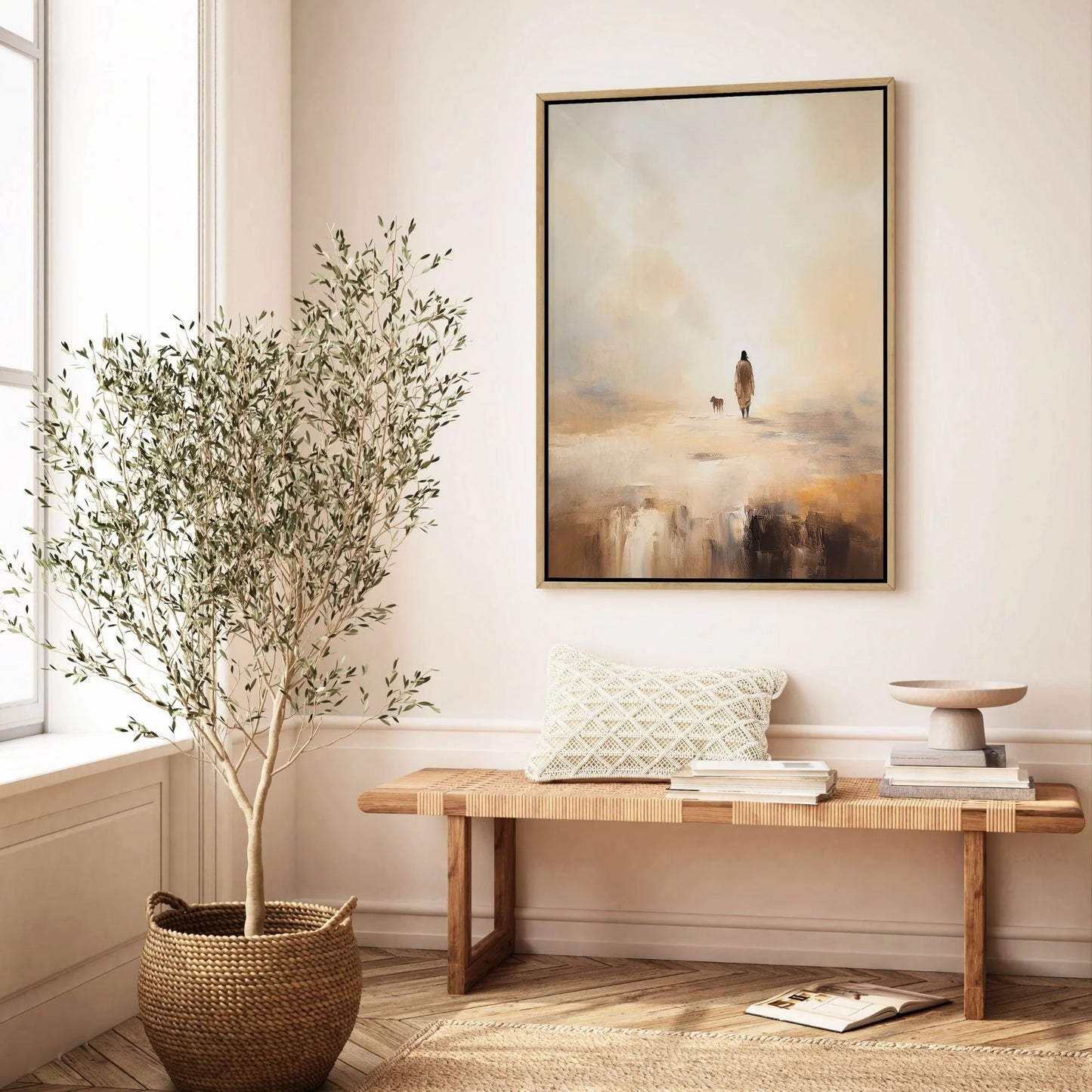 Parable of The Lost Sheep - Canvas