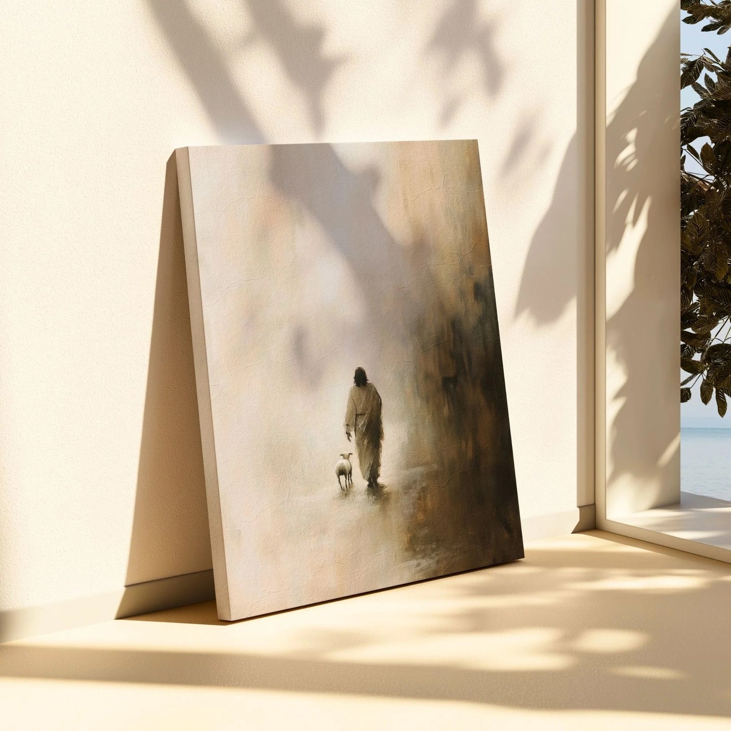 Parable of The Lost Sheep IV - Canvas