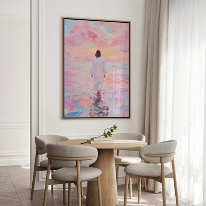 Jesus Walking on Water VI - Canvas