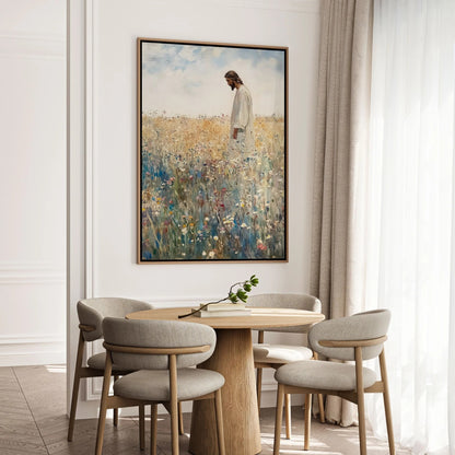 Jesus Leaves The 99 - Canvas