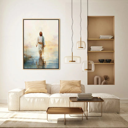 Jesus Walking on Water II - Canvas