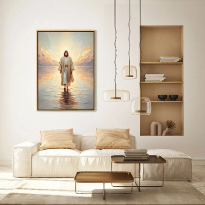 Jesus Walking on Water III - Canvas