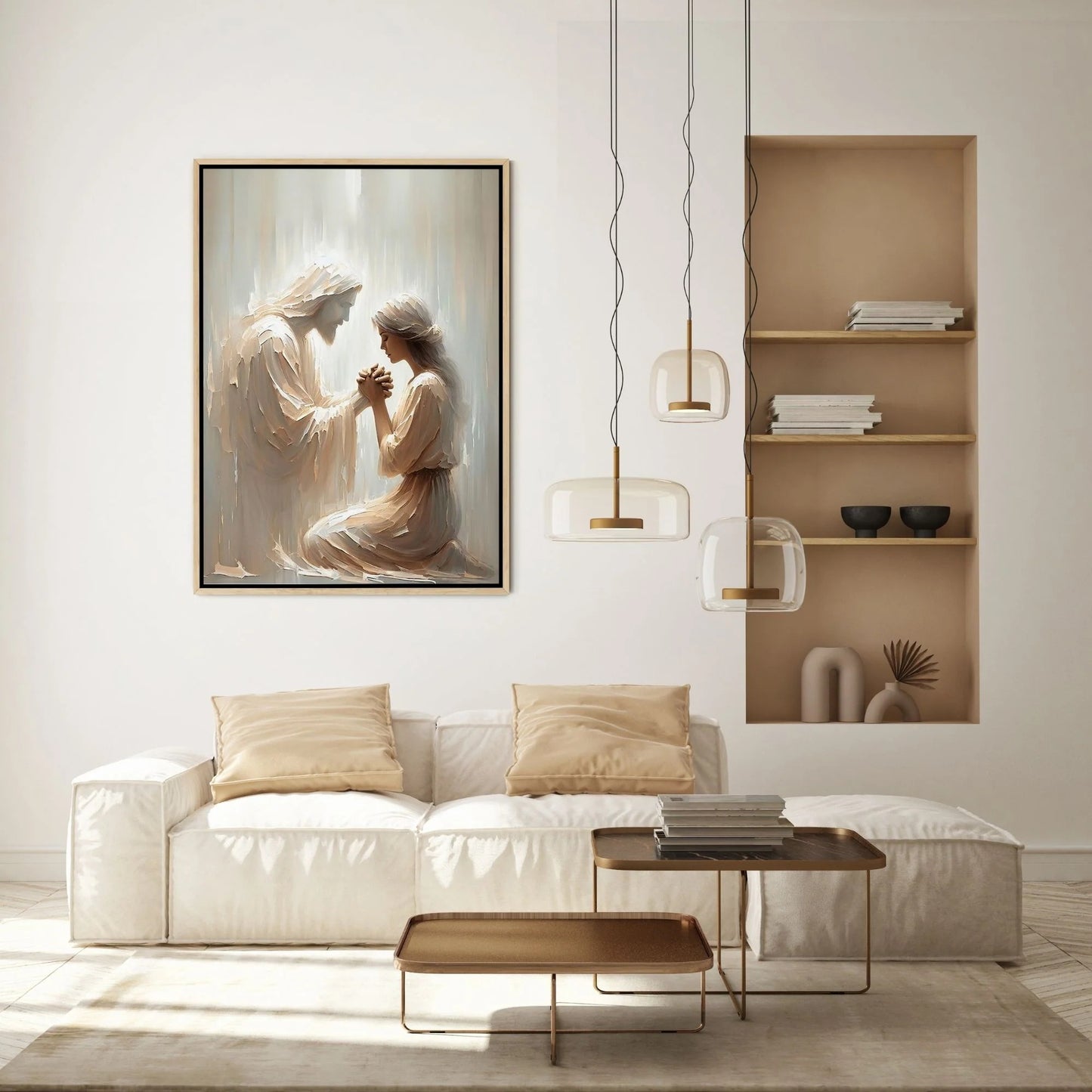 Held by Christ - Canvas