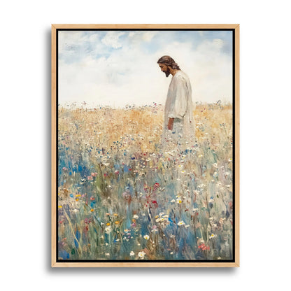 Jesus Leaves The 99 - Canvas