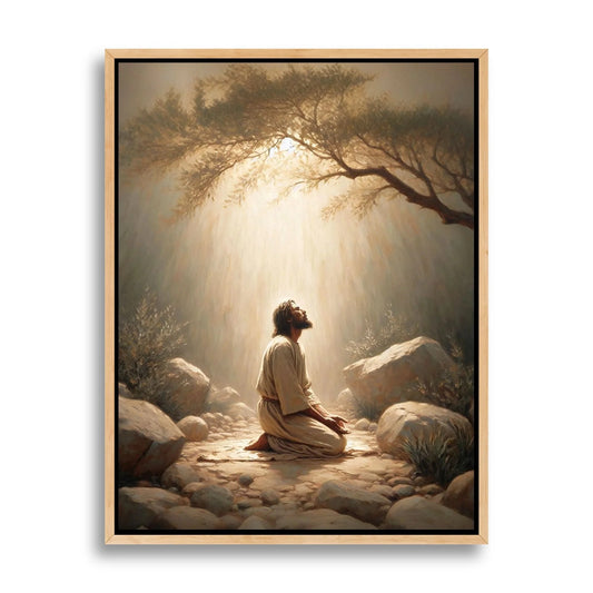 Jesus in the Garden of Gethsemane - Canvas