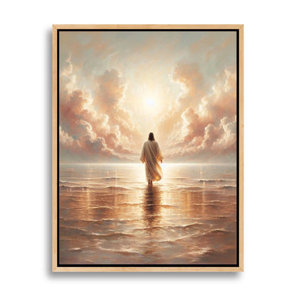 Jesus Walking on Water V - Canvas