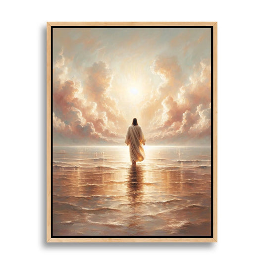 Jesus Walking on Water V - Canvas