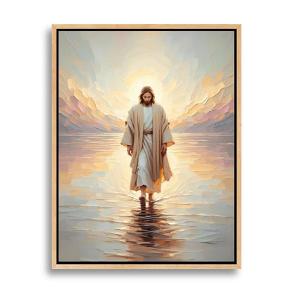 Jesus Walking on Water III - Canvas