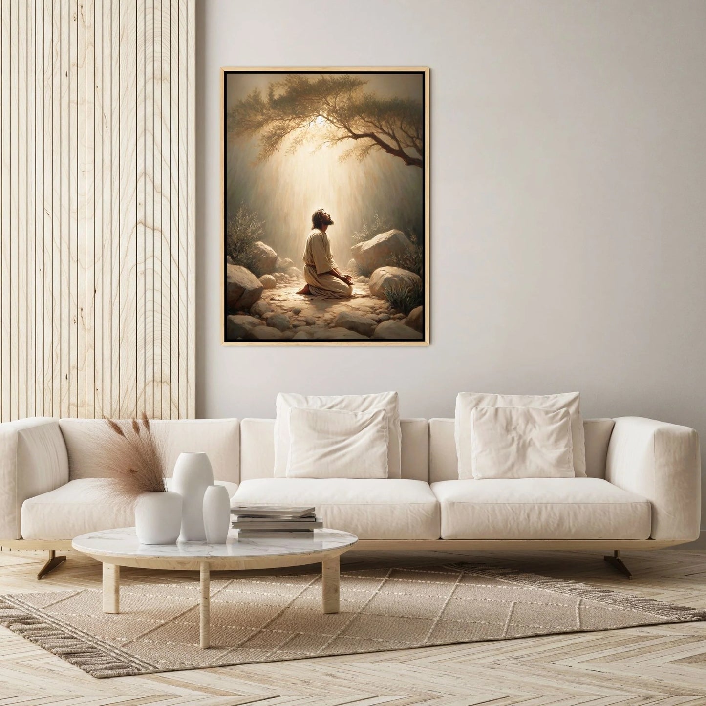 Jesus in the Garden of Gethsemane - Canvas