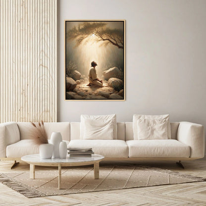Jesus in the Garden of Gethsemane - Canvas