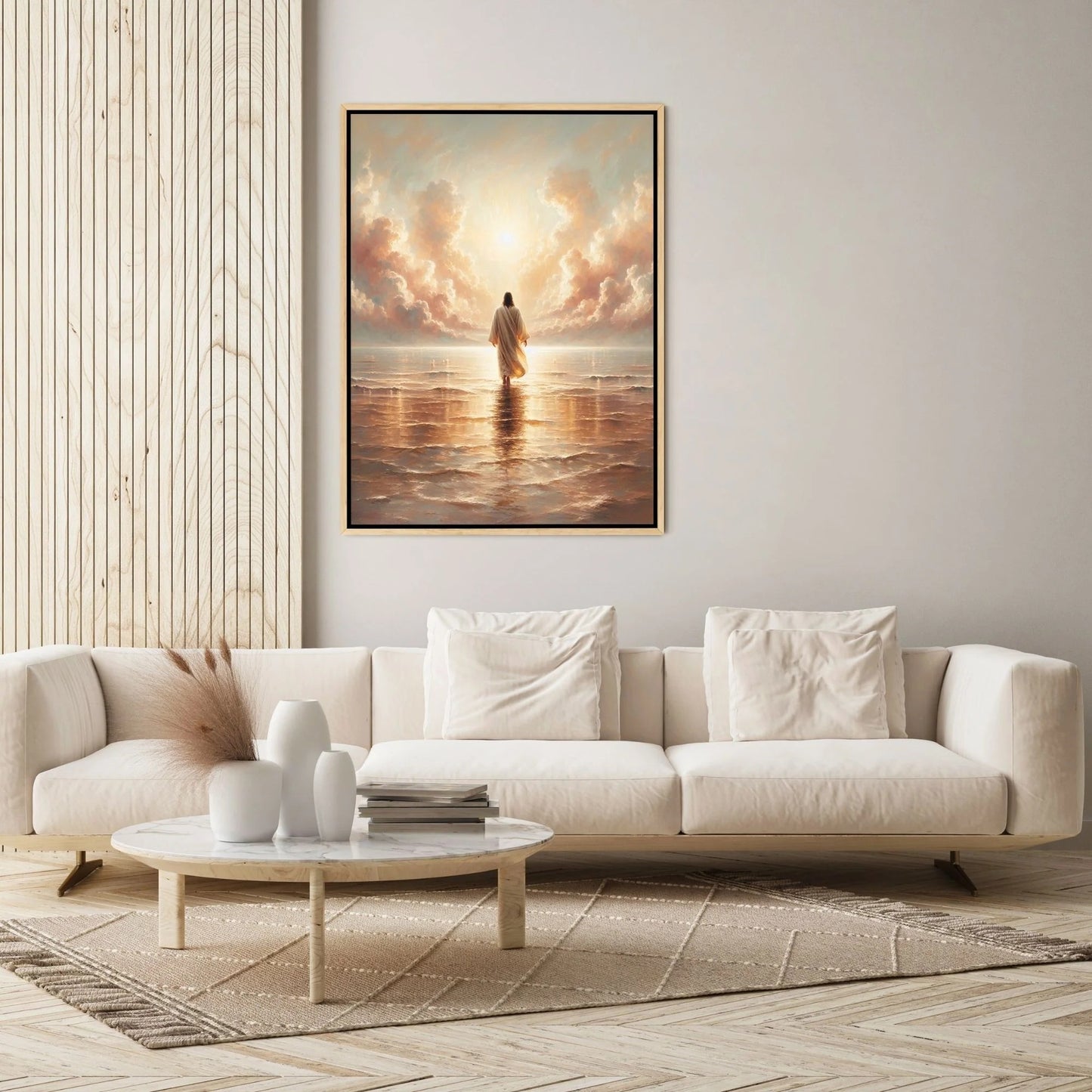 Jesus Walking on Water V - Canvas