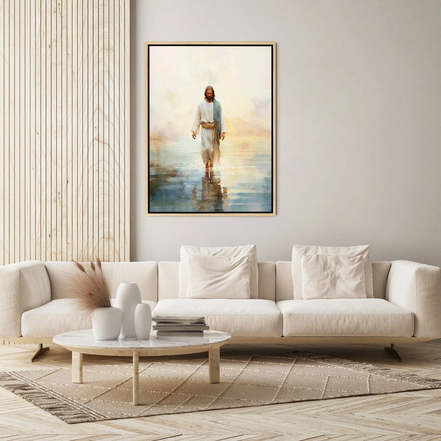 Jesus Walking on Water II - Canvas