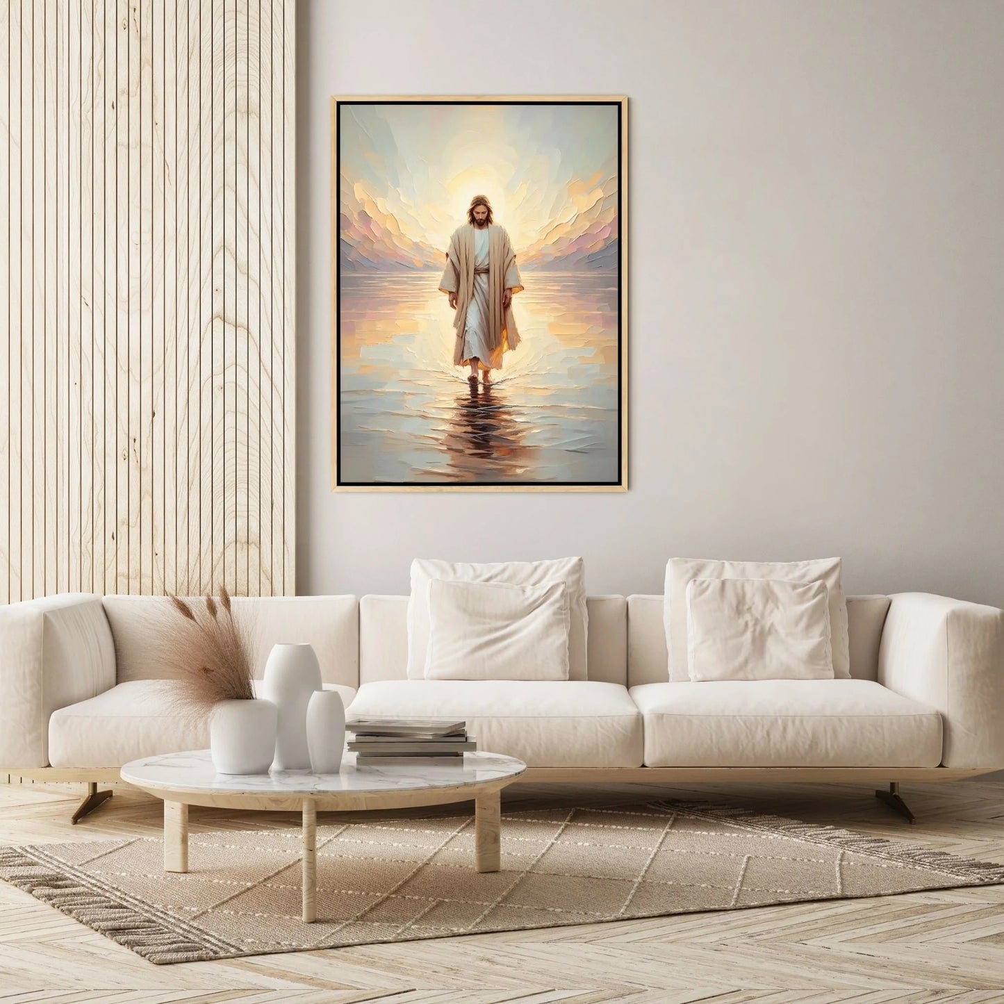 Jesus Walking on Water III - Canvas