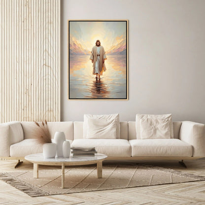 Jesus Walking on Water III - Canvas