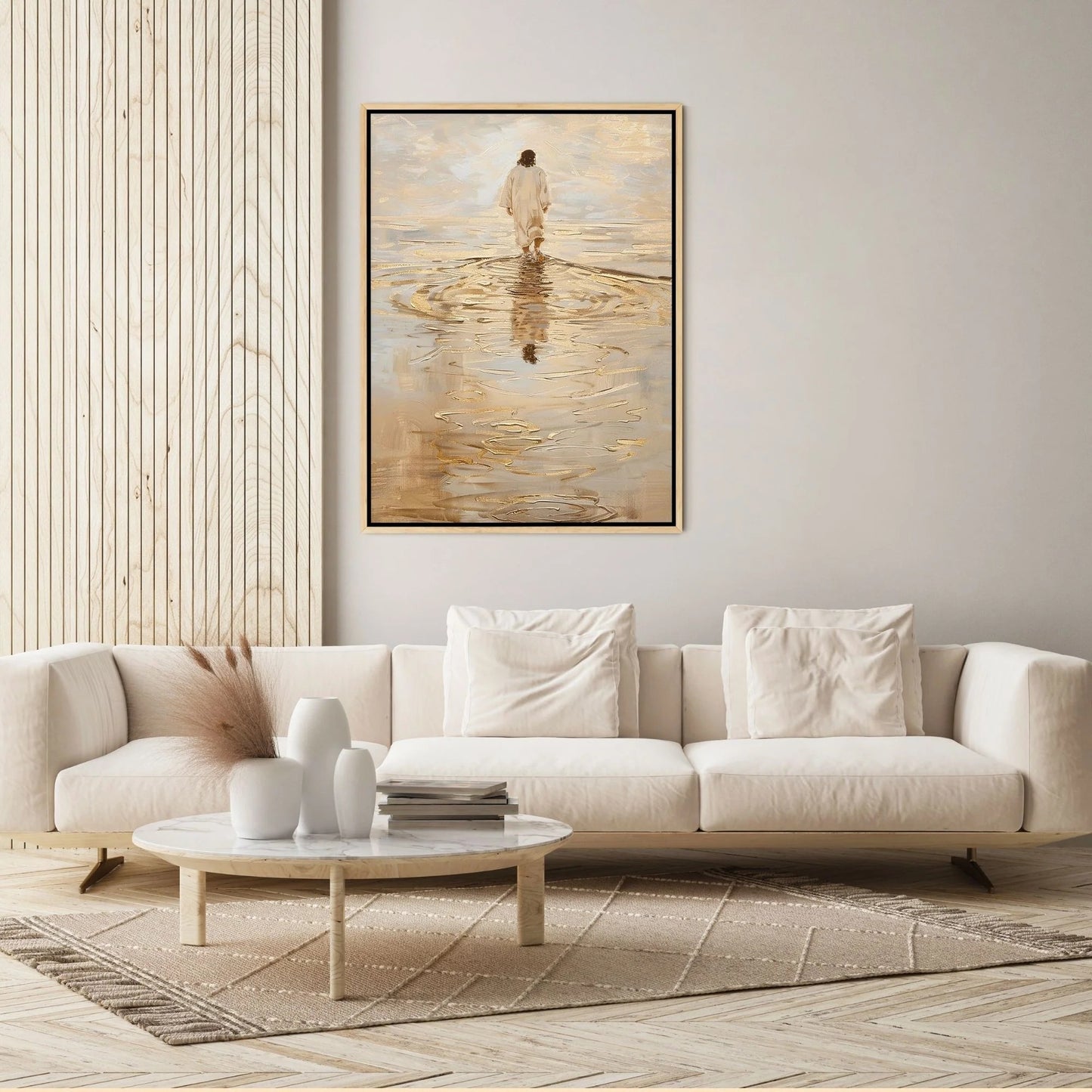 Jesus Walking on Water IV - Canvas