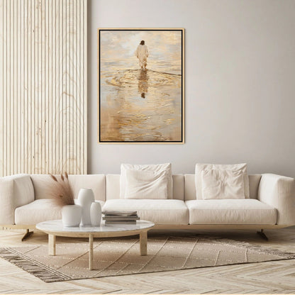 Jesus Walking on Water IV - Canvas