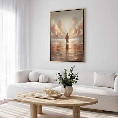 Jesus Walking on Water V - Canvas