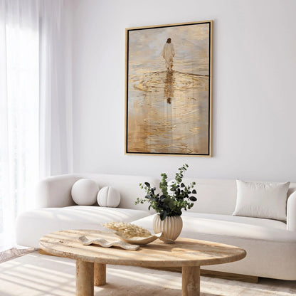 Jesus Walking on Water IV - Canvas