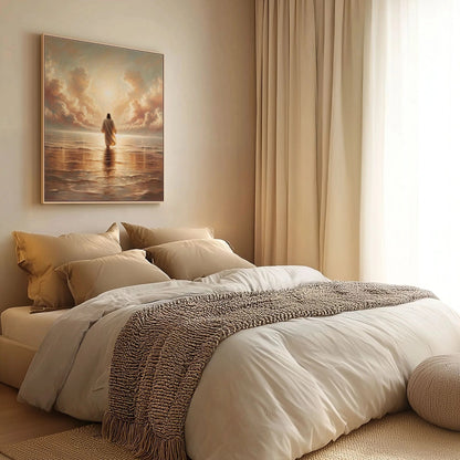 Jesus Walking on Water V - Canvas