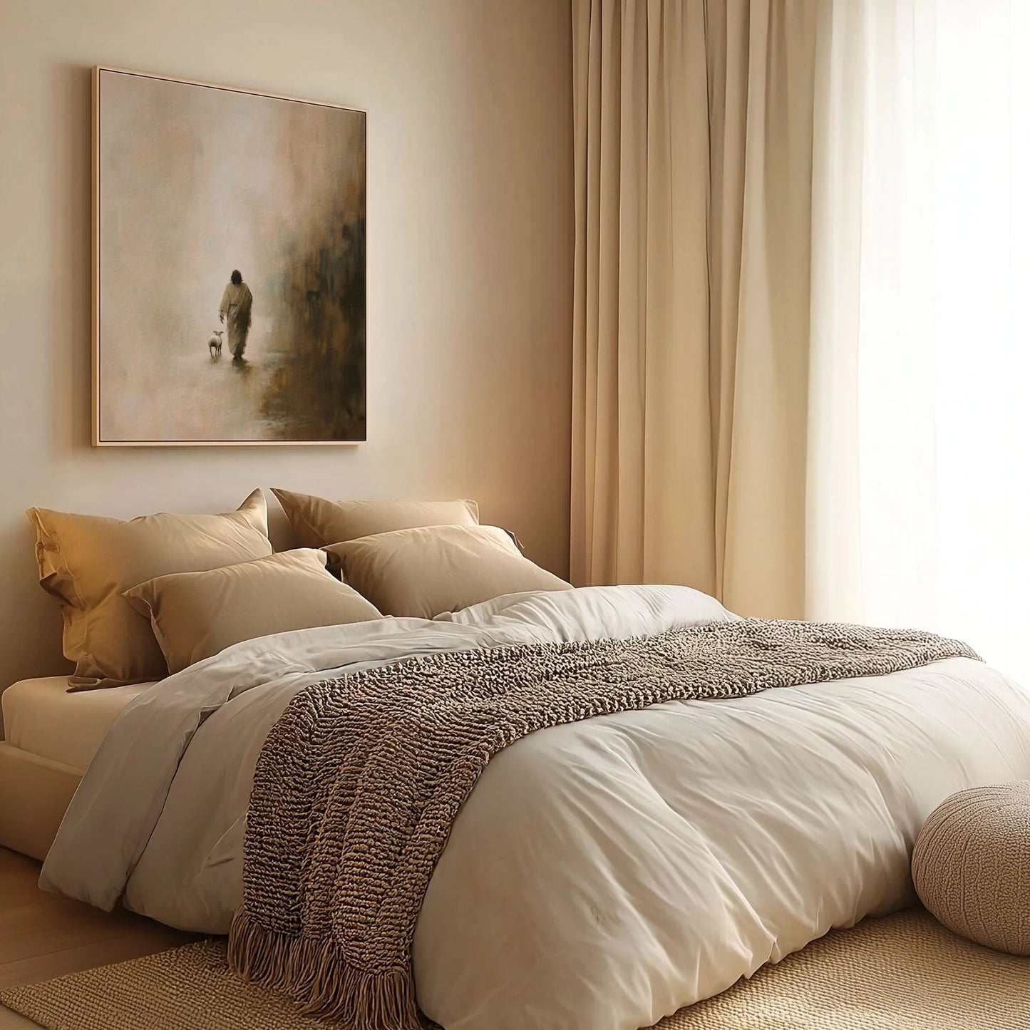 Parable of The Lost Sheep IV - Canvas