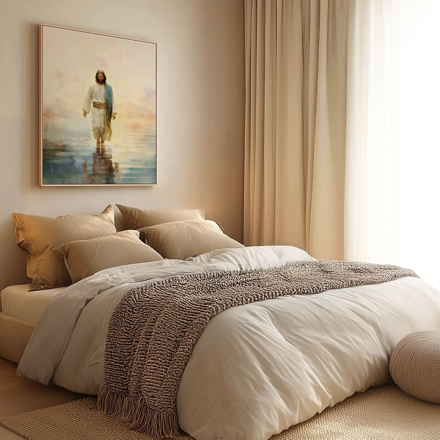 Jesus Walking on Water II - Canvas