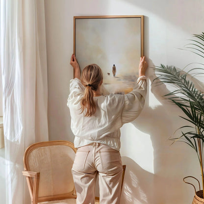 Parable of The Lost Sheep - Canvas