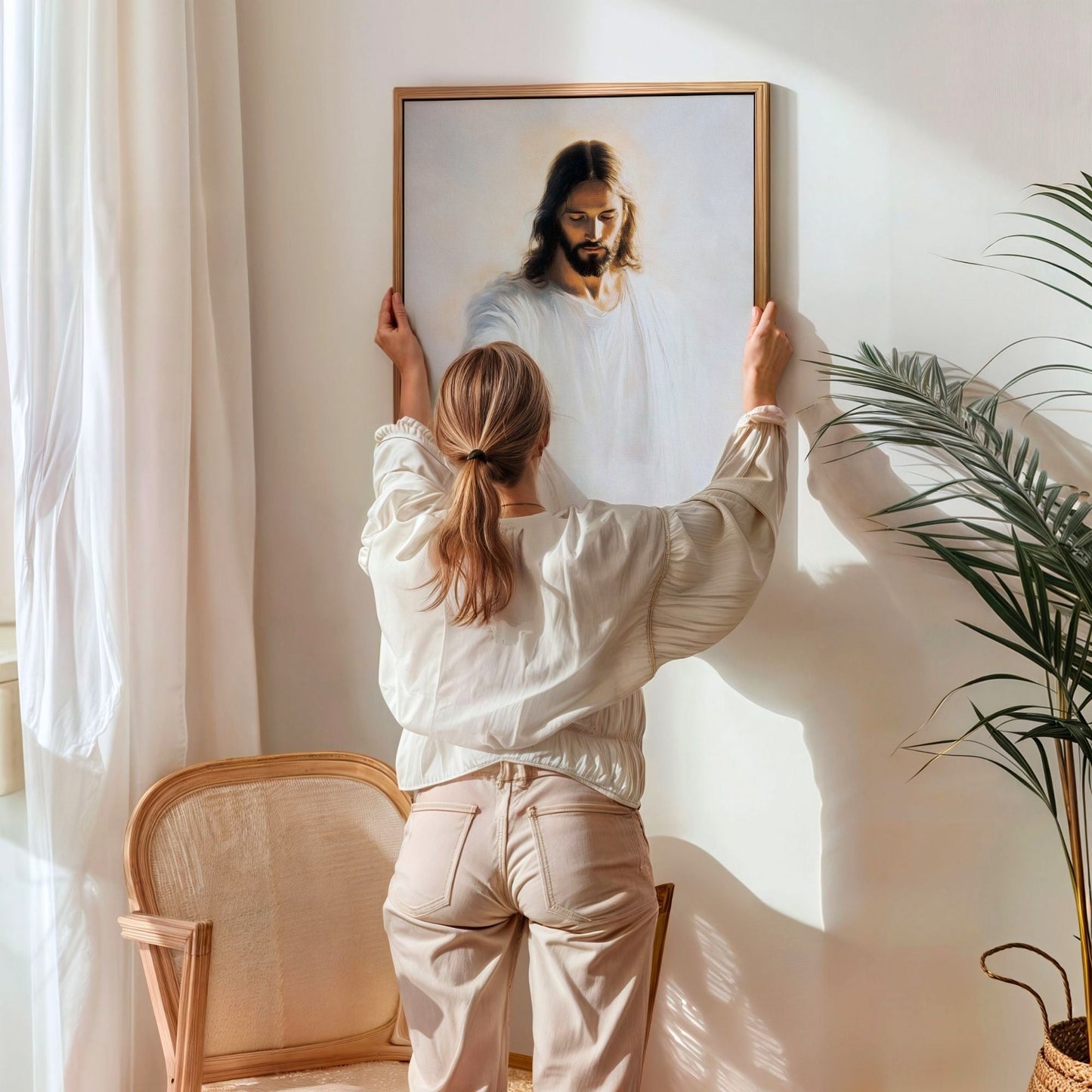 The Hand of Christ II - Canvas