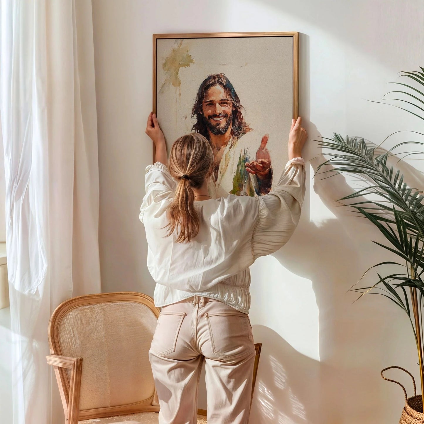 The Hand of Christ - Canvas