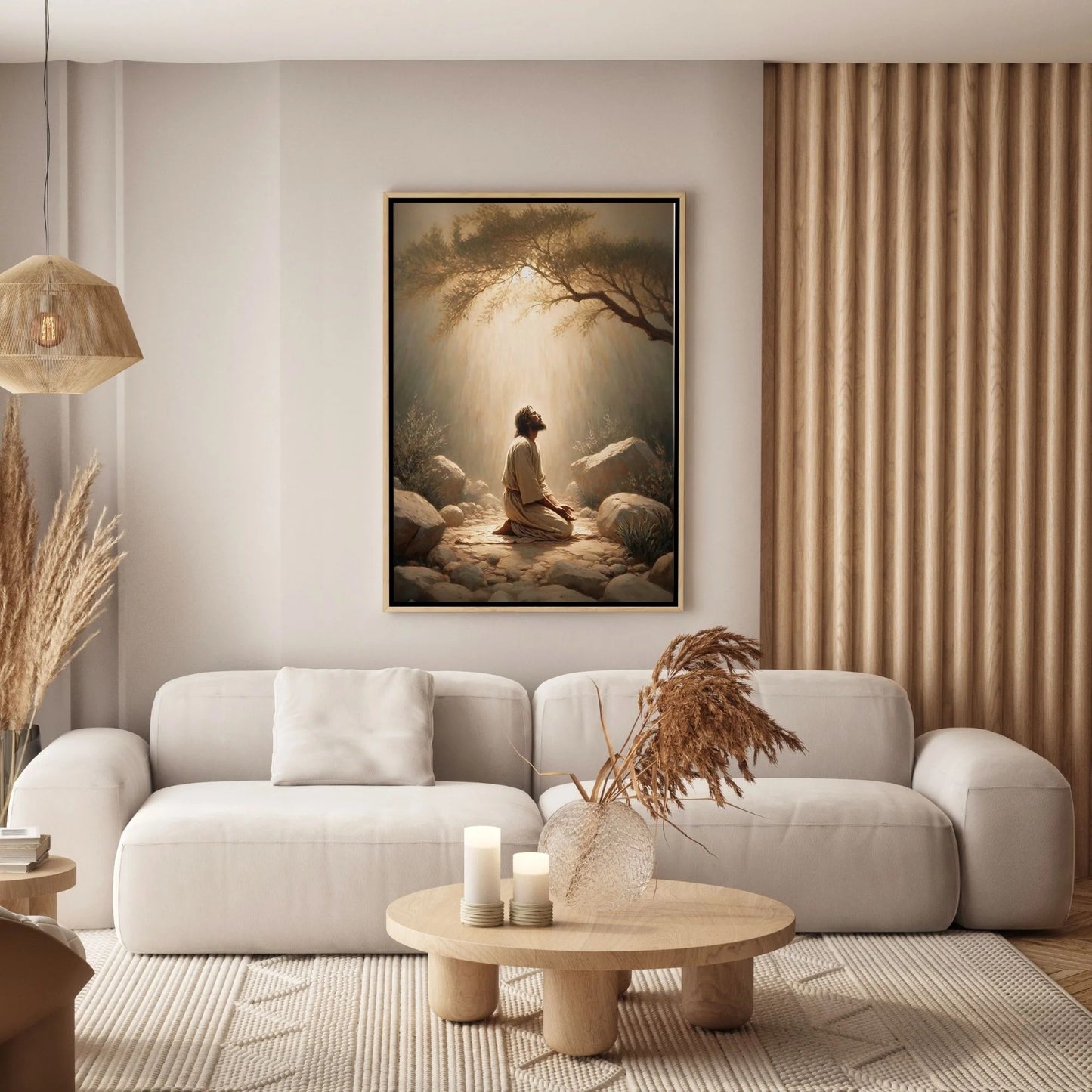 Jesus in the Garden of Gethsemane - Canvas