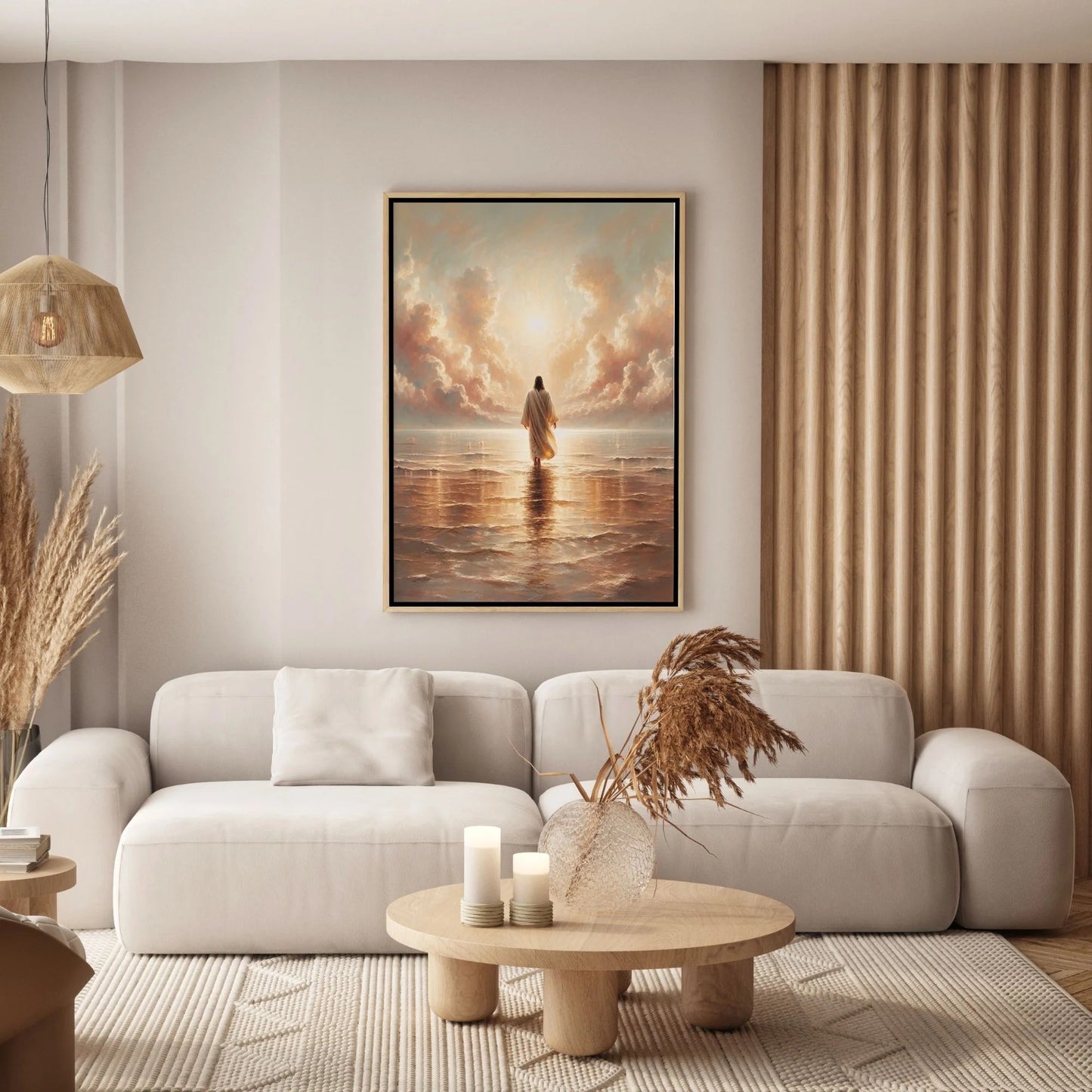 Jesus Walking on Water V - Canvas