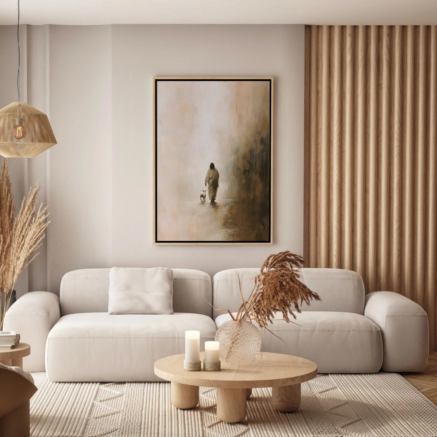 Parable of The Lost Sheep IV - Canvas